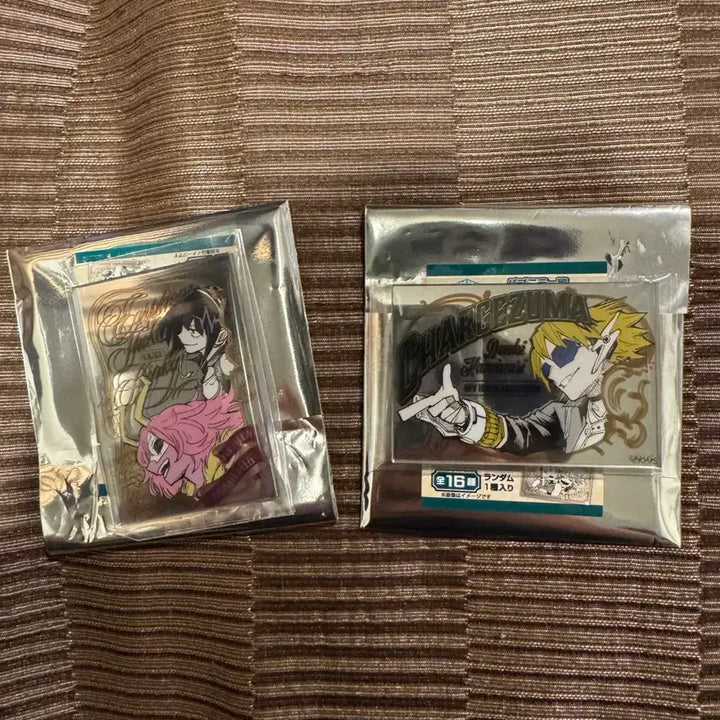 [BUNJANG] My Hero Academia Original Art Exhibition Sticker Mirror Set (Kaminari, Jiro, Mina) / 히로아카 나히아 원화전 스티커거울 카미나리 지로 일괄