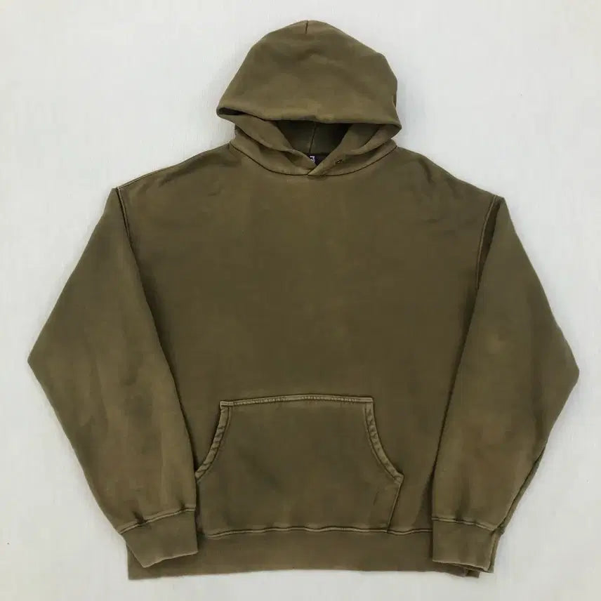 [BUNJANG] Blind Files Hoodie Olive / [2] 블라인드파일즈 후드 올리브