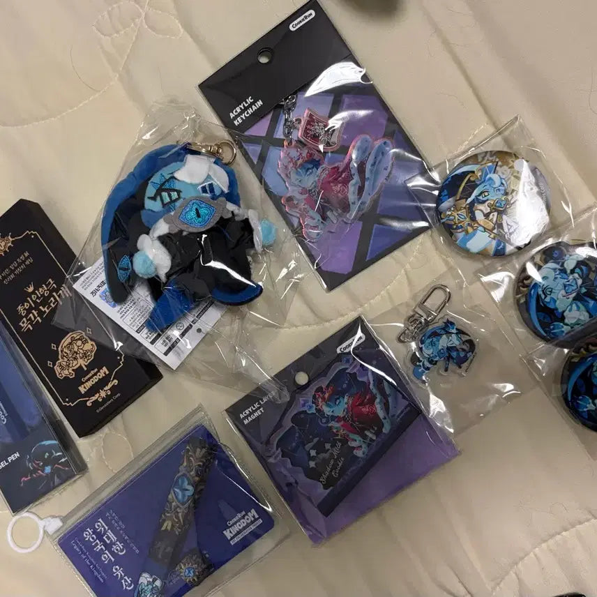 [BUNJANG] Cookie Run Kingdom Shadow Milk Goods Set (9 Types) / 쿠키런킹덤 쉐밀 쉐도우밀크 굿즈 세트 9종