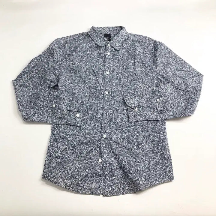 [BUNJANG] H&amp;M Flower Pattern Long Sleeve Shirt / H&amp;M 플라워 패턴 긴팔 셔츠