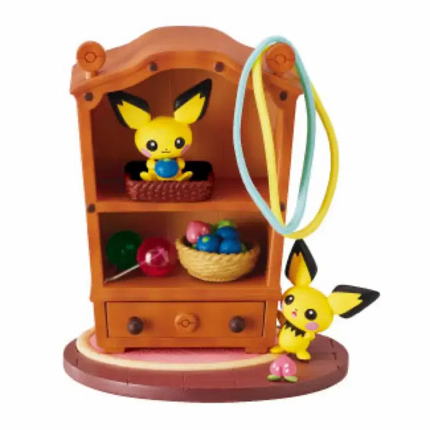 [BUNJANG] Pokémon Re-Ment Desk Diorama Relaxing Home Pikachu / 포켓몬 리멘트 데스크탑 피규어 릴랙싱홈 1번 피츄