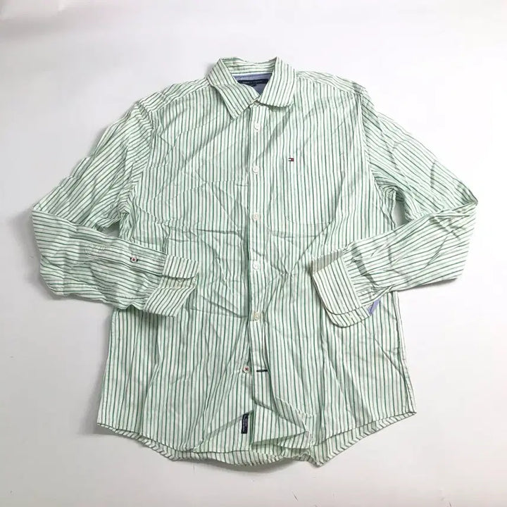 [BUNJANG] Tommy Hilfiger Striped Shirt / 타미힐피거 스트라이프 셔츠