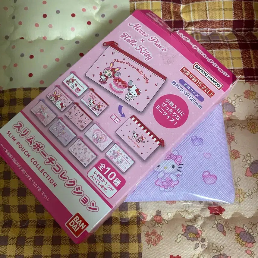 [BUNJANG] Mezzo Piano x Hello Kitty Collaboration Pouch Card Holder / (새상품) 산리오 메조피아노 헬로키티 파우치 카드지갑