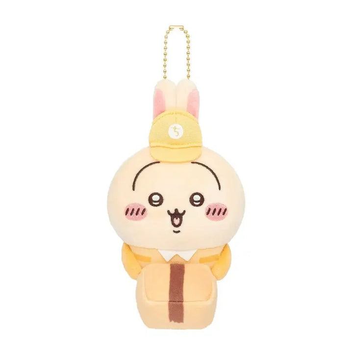 [BUNJANG] Chiikawa Usagi 5th Anniversary Delivery Person Mascot / 치이카와 우사기 5주년 택배 배달원 마스코트 먼작귀