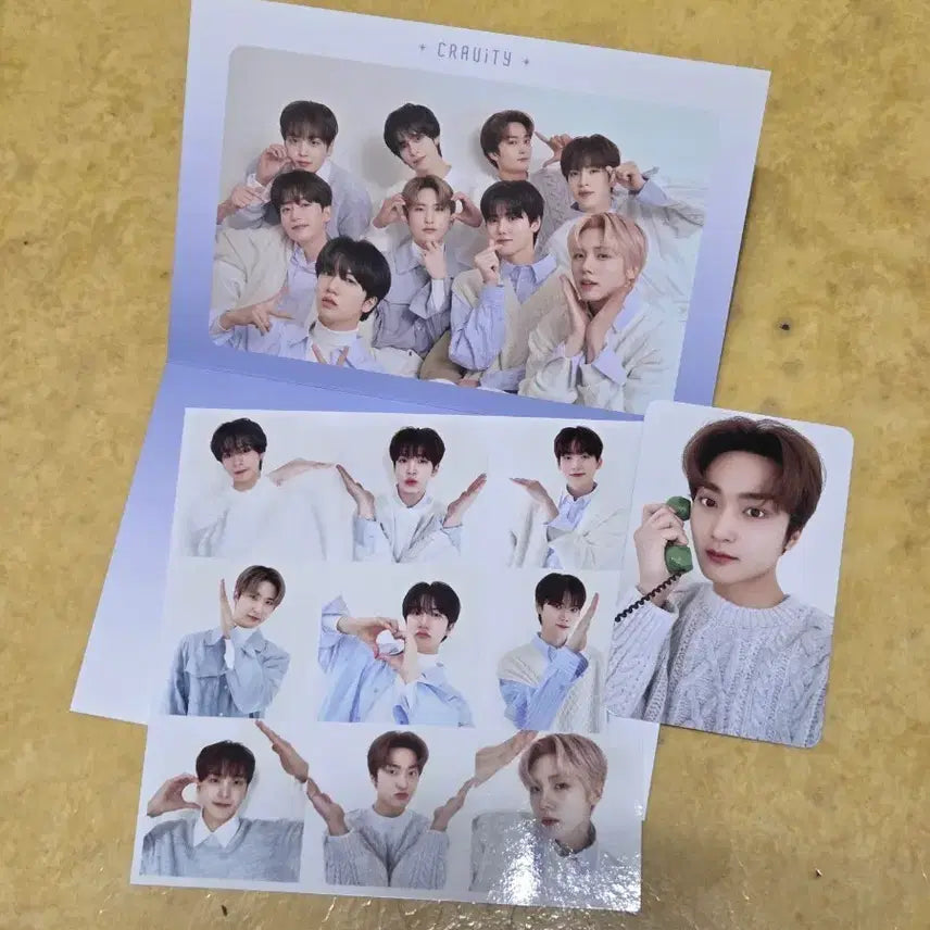 [BUNJANG] CRAVITY Taeyoung Fanmeeting Photocard + Postcard Set / 크래비티 팬미팅 태영 포카 양도