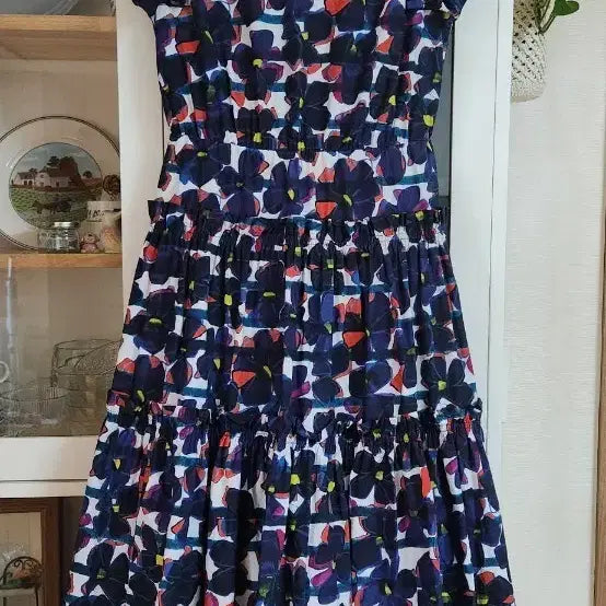 [BUNJANG] Lenibon Floral Dress / 레니본 플라워  원피스  총장 107