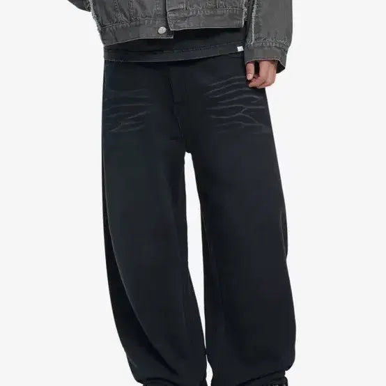 [BUNJANG] No Manual 26ss Washed Sweatpants Black M / 노매뉴얼 26ss 워시드 스웻팬츠 블랙 M