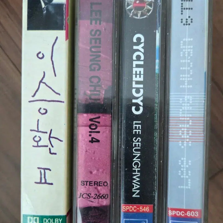 [BUNJANG] Lee Seung Hwan Cassette Tape Set (Albums 2, 4, 5, 6) / 이승환 카세트 테이프