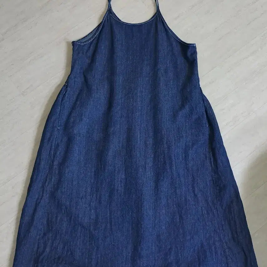 [BUNJANG] Rosebay Blue Denim Dress / 로즈베이 청데님 원피스