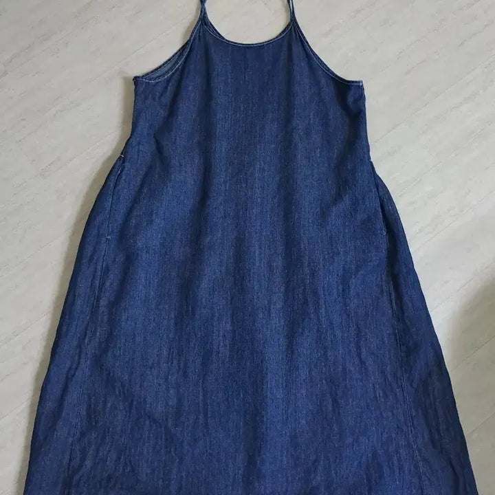 [BUNJANG] Rosebay Blue Denim Dress / 로즈베이 청데님 원피스