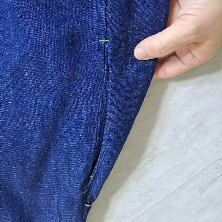 [BUNJANG] Rosebay Blue Denim Dress / 로즈베이 청데님 원피스