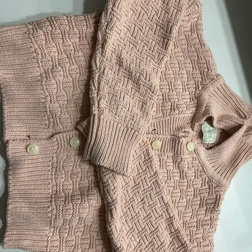 [BUNJANG] Modestmood Kate Cardigan Pink / 모데스트무드 케이트 가디건 핑크 (딸기우유색)