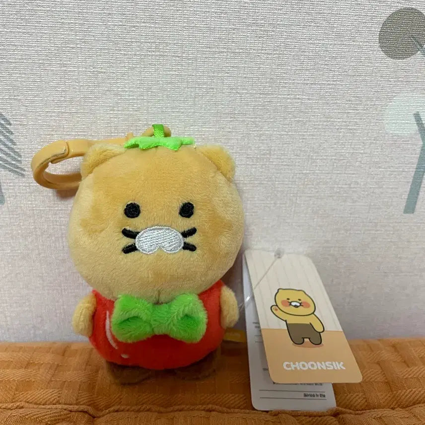 [BUNJANG] Kakao Friends Chunsik Tomato Keyring / 카카오프렌츠 춘식이 토마토 키링
