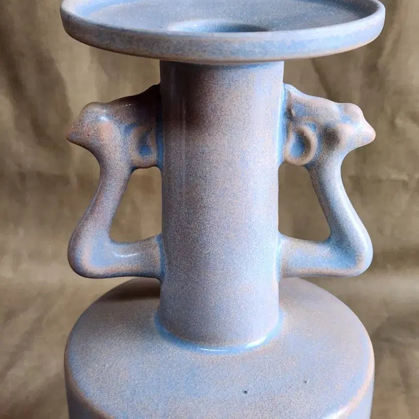 [BUNJANG] Chinese Yao Ware Celadon Vase with Bird Design / 중국도자기 여요 청자 양이도자기