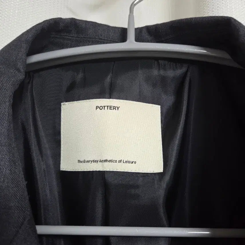 [BUNJANG] Pottery Sport Jacket Dark Gray Size 3 / 포터리 스포츠 자켓 다크그레이 3사이즈
