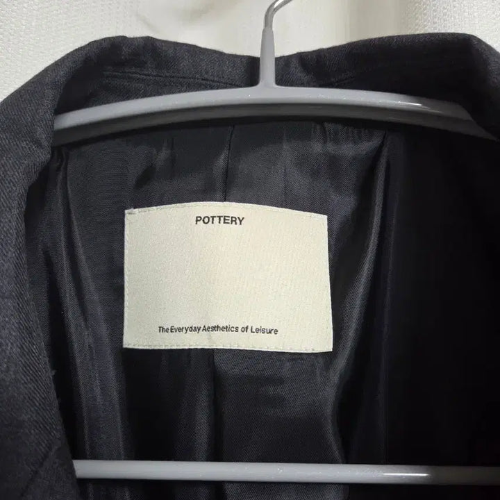 [BUNJANG] Pottery Sport Jacket Dark Gray Size 3 / 포터리 스포츠 자켓 다크그레이 3사이즈