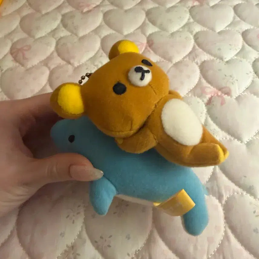 [BUNJANG] Rilakkuma Dolphin Charm / 돌고래 리락쿠마 키링