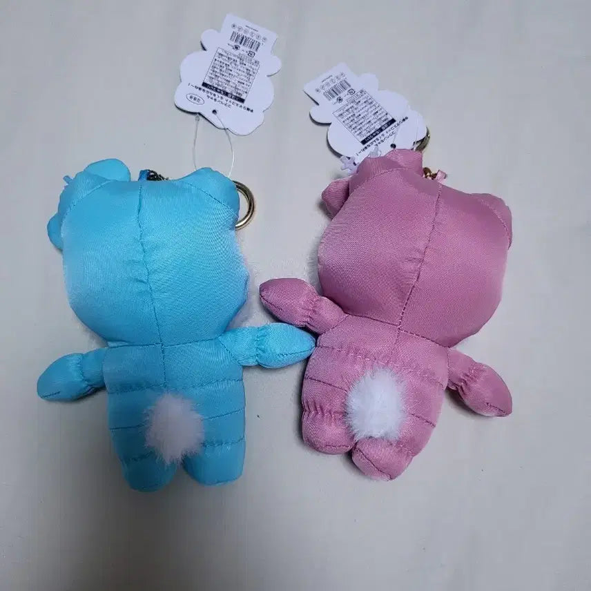 [BUNJANG] Hello Kitty Padded Keyring Doll (Blue/Pink) / 헬로키티 패딩 키링 인형 (블루/핑크)