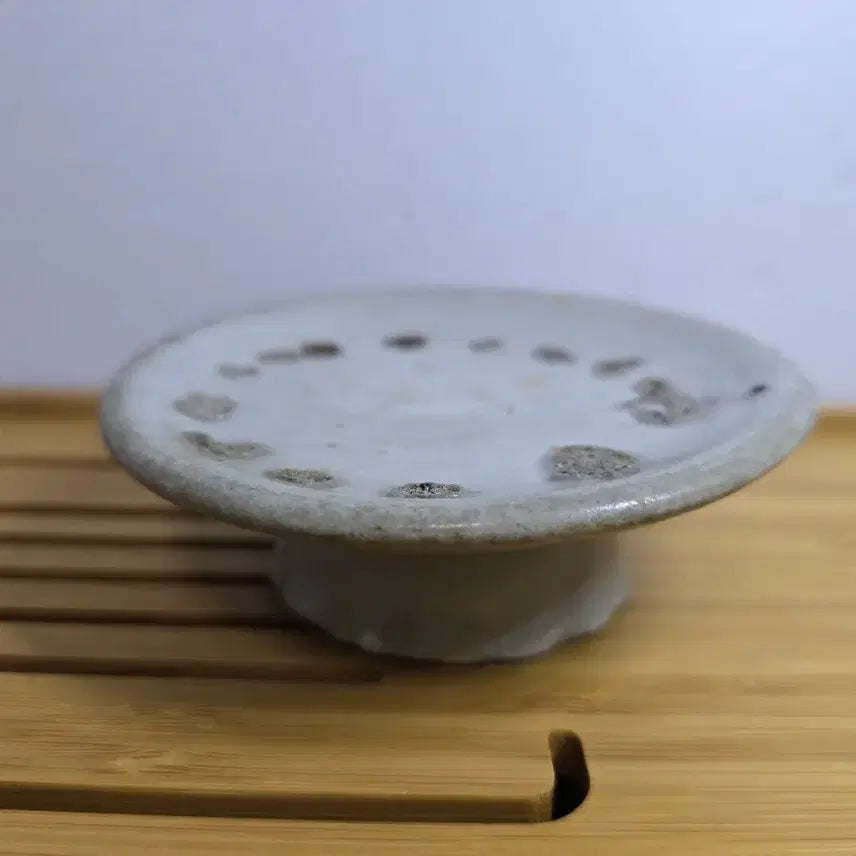 [BUNJANG] Joseon Dynasty White Porcelain Ritual Vessel Antique / 조선 후기 백자 제기 골동품