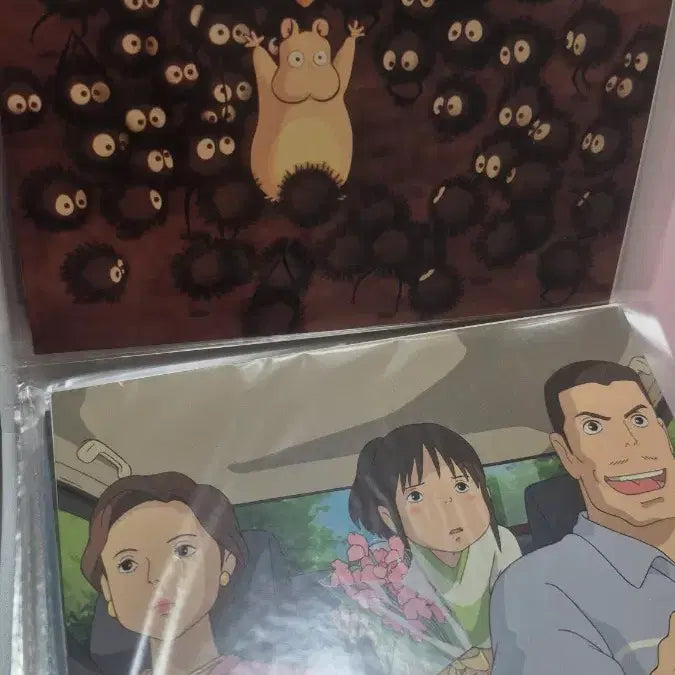 [BUNJANG] Ghibli Postcard Set with Storage File / 지브리 엽서세트 처분