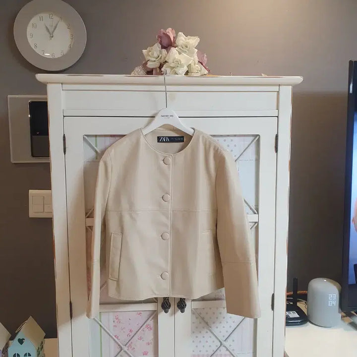 [BUNJANG] ZARA Leather Jacket / 자라 레더자켓/55-정66