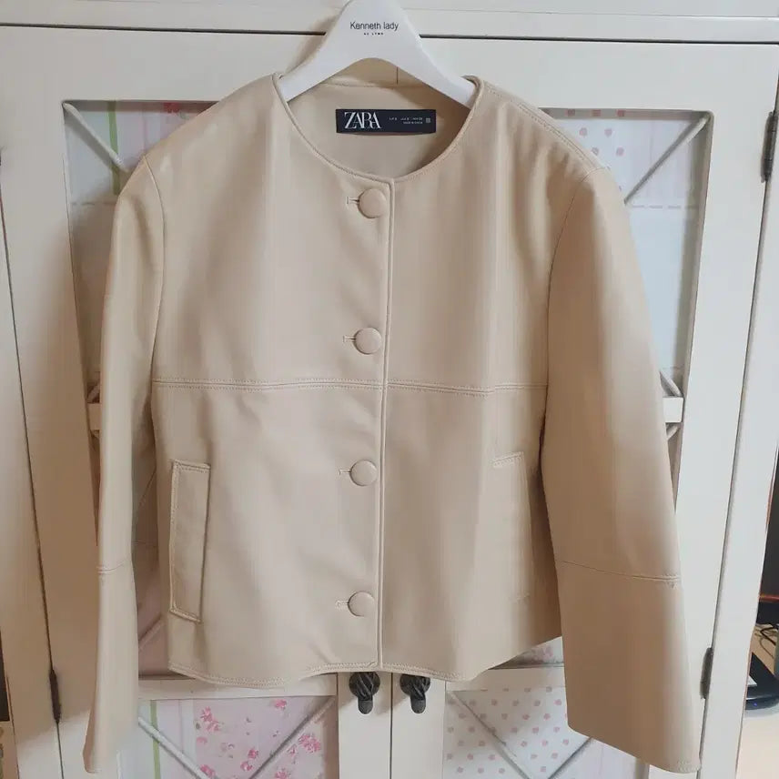 [BUNJANG] ZARA Leather Jacket / 자라 레더자켓/55-정66