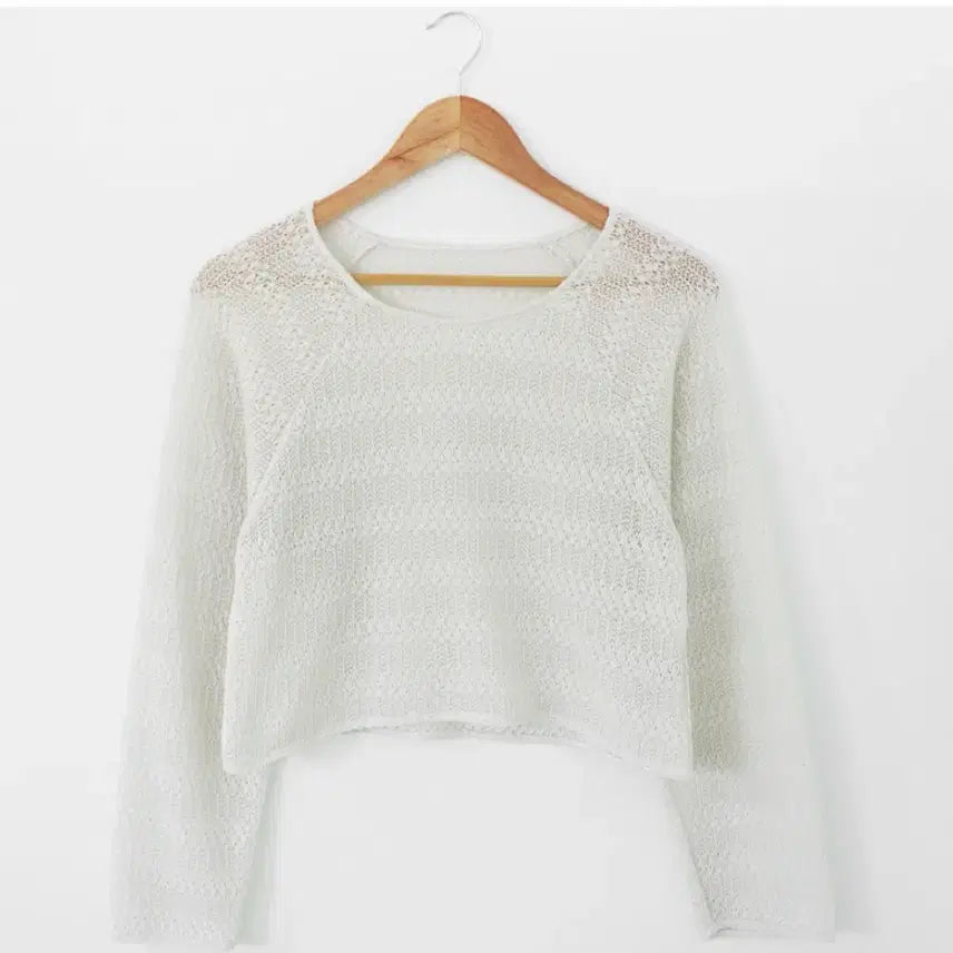 [BUNJANG] Baon Summer Crop Knit / 바온 썸머 크롭 니트