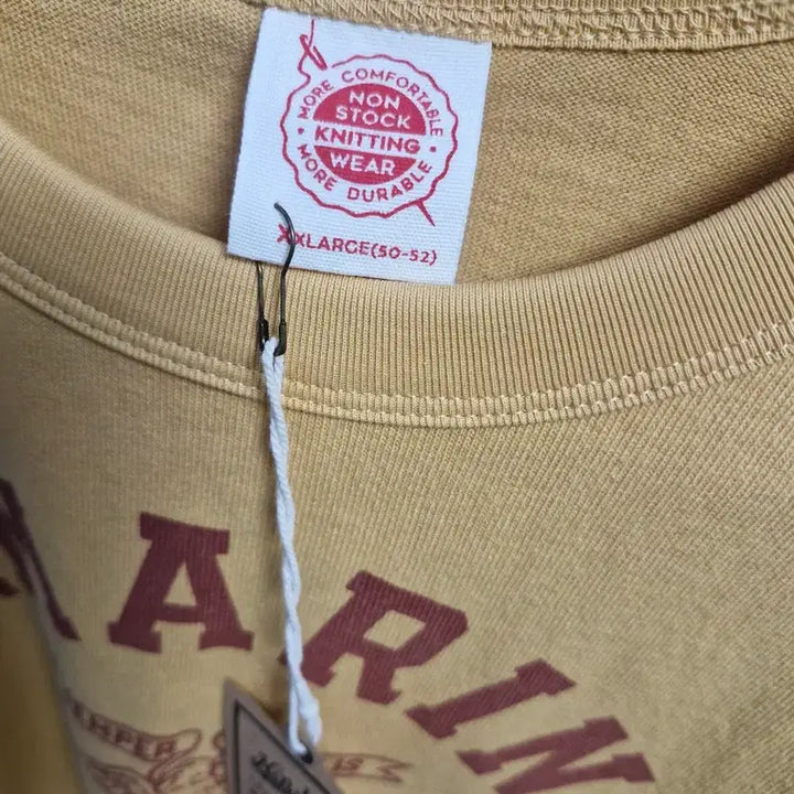 [BUNJANG] Bronson U.S. Marines Yellow T-Shirt XXL / 브론슨 U.S. Marines 옐로우 반팔티 XXL