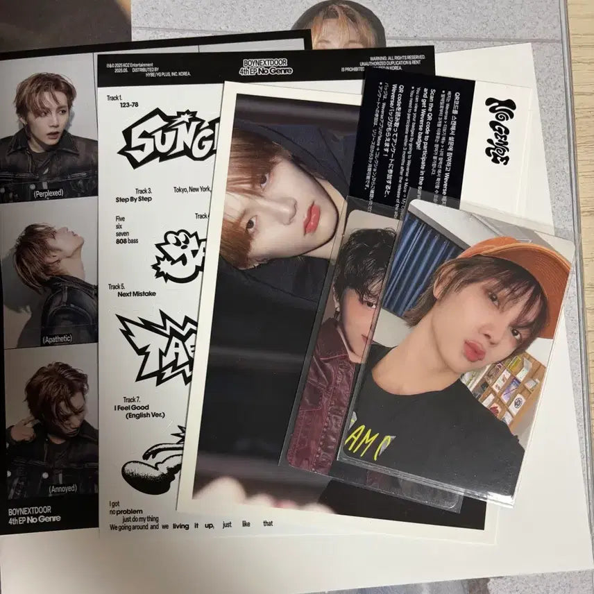 [BUNJANG] BOYNEXTDOOR No.1 Single Album Unsealed Photocards / 보넥도 노장르 단순 개봉앨범 팝니다 성호리우재현태산이한운학쁘넥도포카