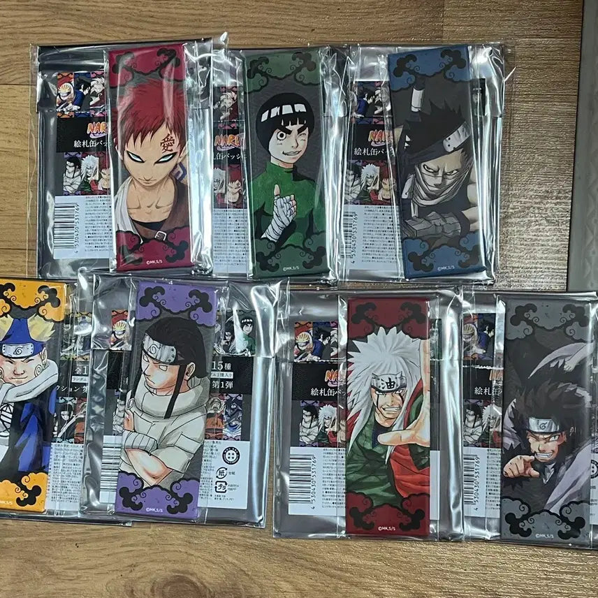 [BUNJANG] Naruto Jump Shop Original Art Can Badges Bundle Set / 나루토 점프샵 원화캔뱃지 일괄판매