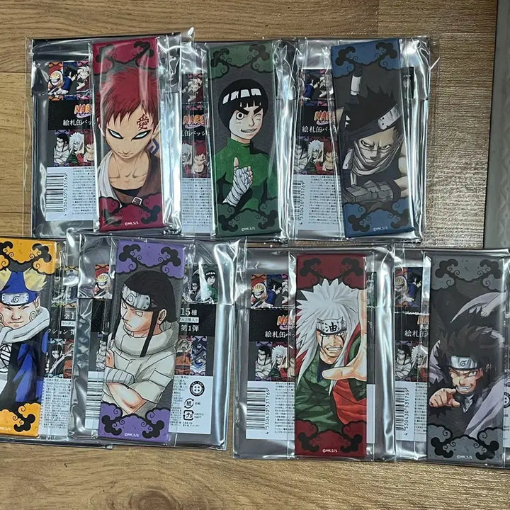 [BUNJANG] Naruto Jump Shop Original Art Can Badges Bundle Set / 나루토 점프샵 원화캔뱃지 일괄판매