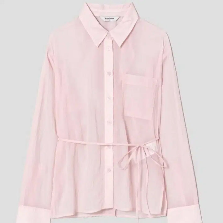 [BUNJANG] 8seconds Nylon Sheer Strap Shirt / 에잇세컨즈 나일론 시어 스트랩 셔츠