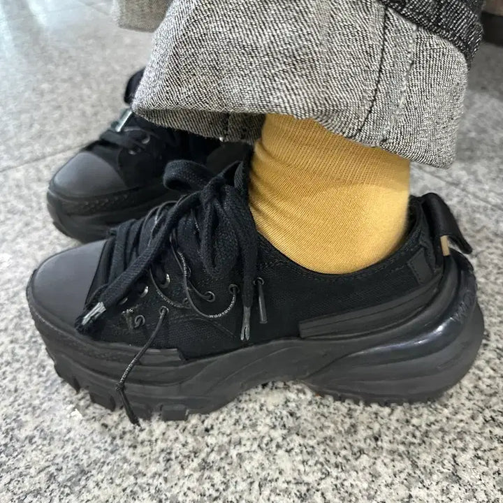 [BUNJANG] Wooyoungmi Black Low Sneakers 240mm / 우영미 블랙 로우 스니커즈 240