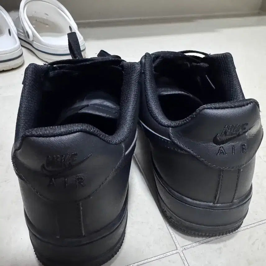 [BUNJANG] Nike Air Force 1 Black Shoes / 나이키 에어포스 검정 급처 280