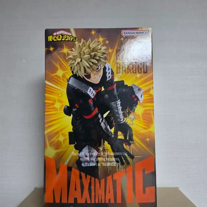 [BUNJANG] Unsealed Maximatic Katsuki Bakugo My Hero Academia Figure / [미개봉] 나히아 맥시매틱 바쿠고 카츠키 MAXIMATIC 피규어