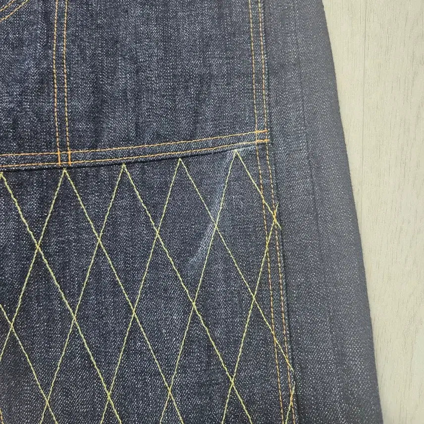 [BUNJANG] Trophy Clothing 1606 Dirt Double Knee Denim Jeans - Size 32 / 트로피클로딩 1606 더트 더블니 데님 32사이즈
