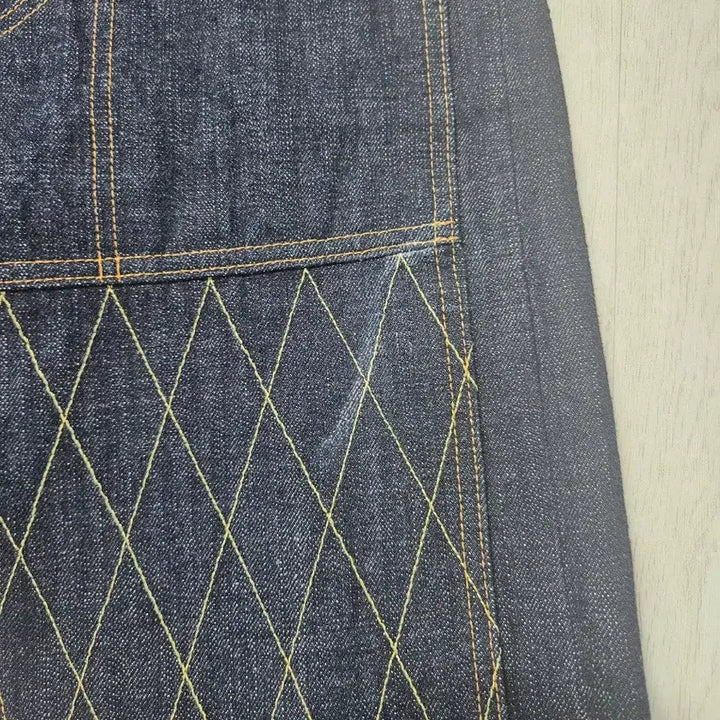 [BUNJANG] Trophy Clothing 1606 Dirt Double Knee Denim Jeans - Size 32 / 트로피클로딩 1606 더트 더블니 데님 32사이즈