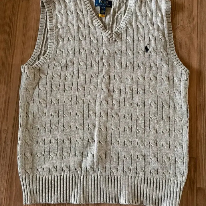 [BUNJANG] Polo Boys Knit Vest &amp; ARTO Cream Denim Jacket Bundle / 거의새것)폴로 니트+아르토 크림 자켓 일괄판매