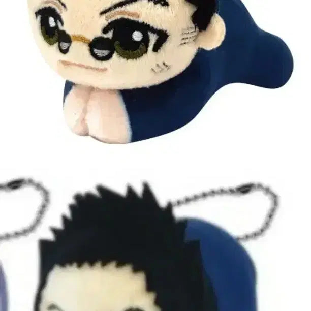[BUNJANG] Hunter x Hunter Leorio Poteko-ro &amp; Hug Chara Mochi-masu Plush Set / 헌터헌터 레오리오 2개 일괄 포테코로 허그캬라 모찌마스 누이구루미