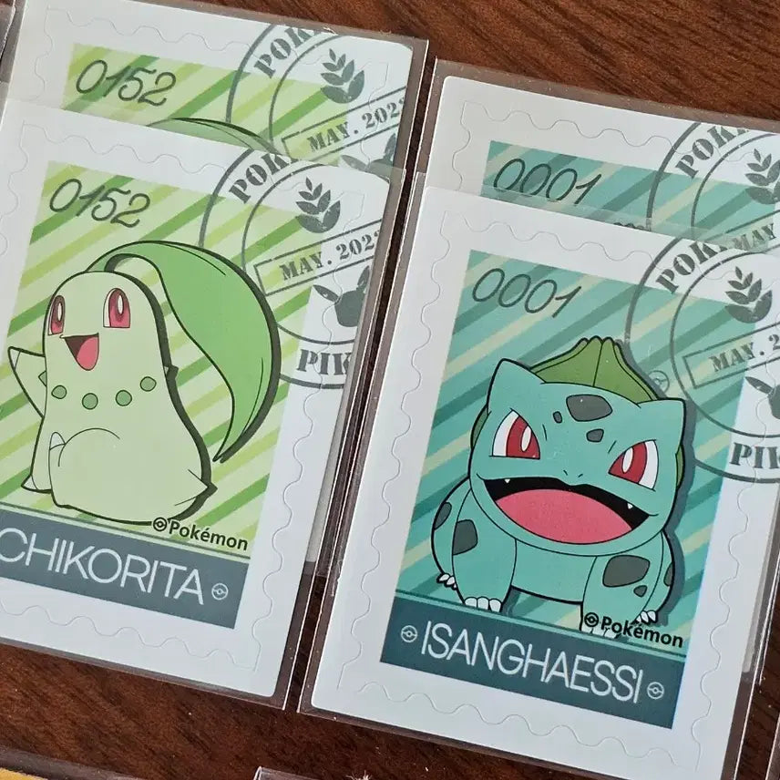[BUNJANG] Pokemon Stamper Stickers &amp; My Poketch Stickers / 포켓몬 머거본 우표 스티커, 마이포켓쮸 스티커 판매합니다.