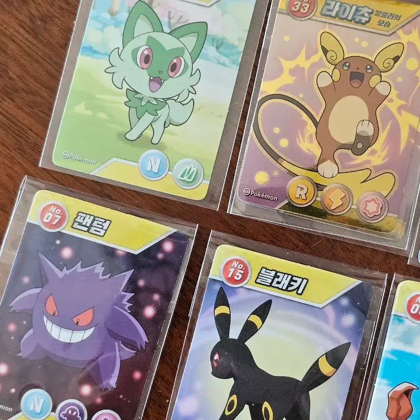 [BUNJANG] Pokemon Stamper Stickers &amp; My Poketch Stickers / 포켓몬 머거본 우표 스티커, 마이포켓쮸 스티커 판매합니다.
