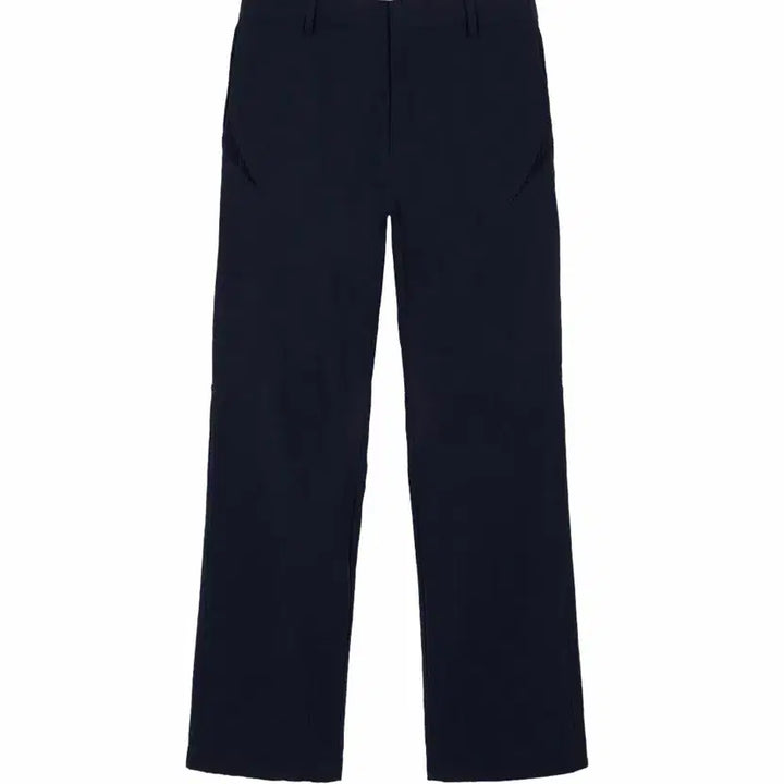 [BUNJANG] Xlim EP.2 01 Navy Corduroy Trousers / Xlim 엑슬림 EP.2 01 navy trouser