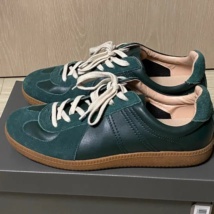 [BUNJANG] Spao German Army Sneakers Suede Leather 290 / 슈펜 독일군 스니커즈 290 극미중고