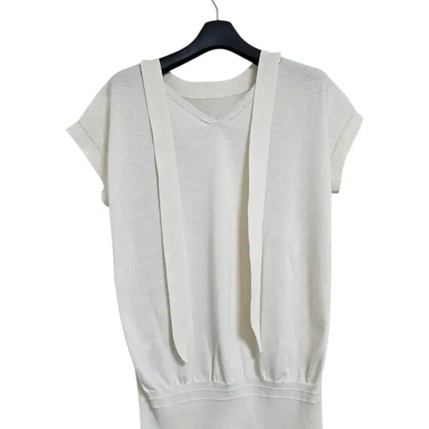 [BUNJANG] MINE Sailor Tie Summer Knit (Size 90) / 한섬 마인(MINE) 세일러 타이 여름 니트 (90)
