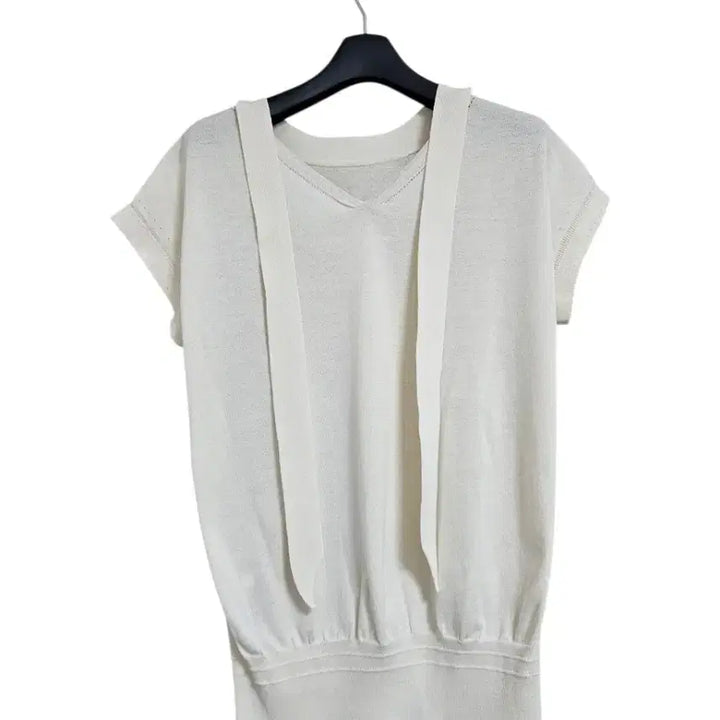 [BUNJANG] MINE Sailor Tie Summer Knit (Size 90) / 한섬 마인(MINE) 세일러 타이 여름 니트 (90)