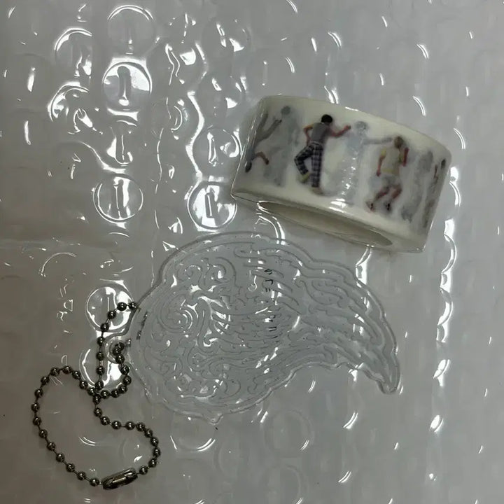 [BUNJANG] NCT WISH Ode to Love Pop-Up Masking Tape &amp; Wing Acrylic Keychain Bundle Set / 엔시티 위시 ode to love 오드투러브 팝업 마스킹테이프 날개 키링