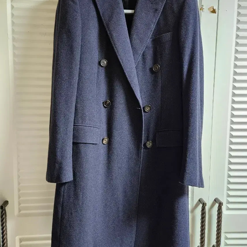 [BUNJANG] Ralph Lauren Black Label Navy Double Coat / 랄프로렌 블랙라벨 Ralph lauren black label 코트