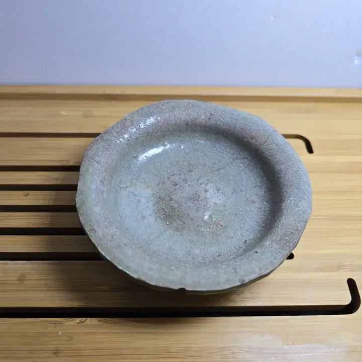 [BUNJANG] Goryeo Celadon Flower-shaped Plate / 진품 고려청자 화형 접시 골동품