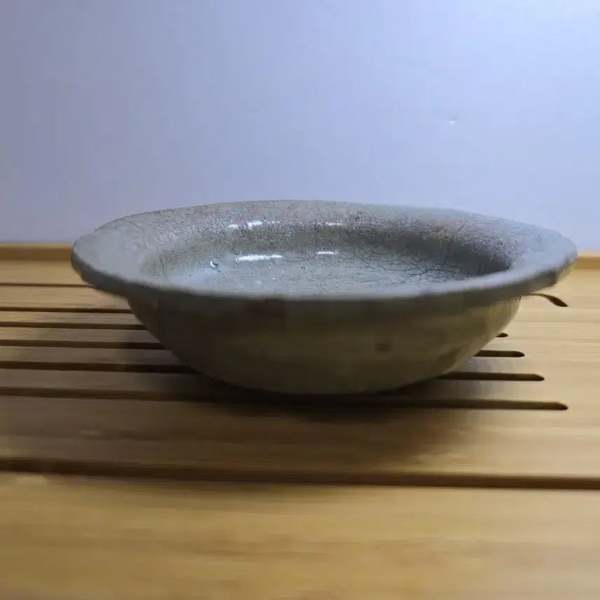 [BUNJANG] Goryeo Celadon Flower-shaped Plate / 진품 고려청자 화형 접시 골동품