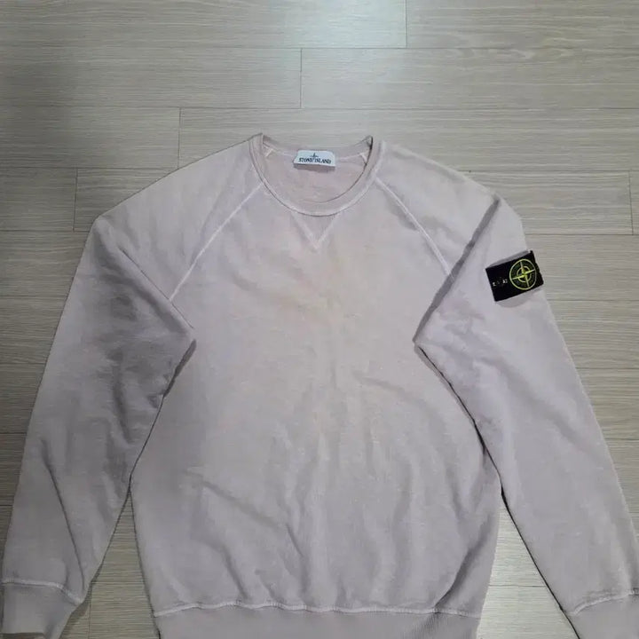 [BUNJANG] Stone Island Garment Dyed Sweatshirt - Rose Quartz / [22SS/백화점판] 스톤아일랜드 가먼트다이드 맨투맨